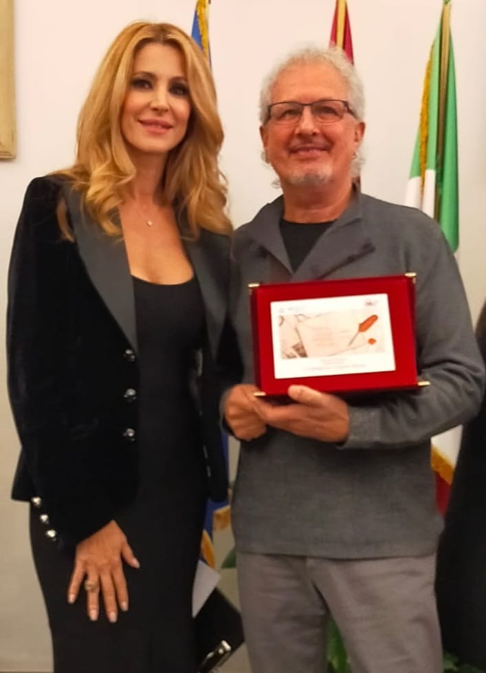 Claudio Mazzer, premiazione Salva la tua lingua locale 2023